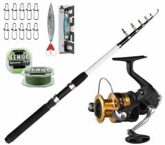 Shimano FX 4000 Dam Nova 240Cm 20-40Gr Tele Spin Olta Seti