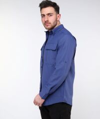 NORTH MOUNTAIN COMMANDER TACTICAL GÖMLEK MAVİ