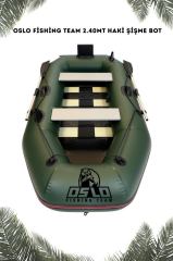 Oslo Fishing Team Haki Şişme Bot - Motor Ve Güç Kaynağı Seti