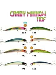 Fujin Crazy Minnow 110F 12gr