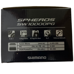 Shimano Spheros SW A 10000 PG Olta Makinesi