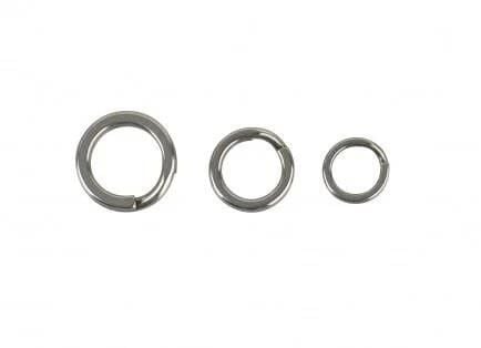 Savage Gear Split ring SS+BLN 10+10