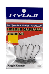 Ryuji Holder Mafsallı Jighead No:8 (5 ADET)