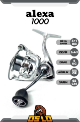 Oslo Alexa 1000 LRF Olta Makinesi