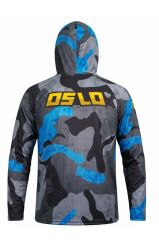 Oslo Performans Balıkçı T-Shirt Kapüşonlu Original Bear