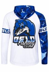 Oslo Performans Balıkçı T-Shirt Kapüşonlu Blue Bear