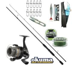 Okuma Revenger RV-40 Okuma Wave Power 274cm 7-30gr Spin Olta Seti