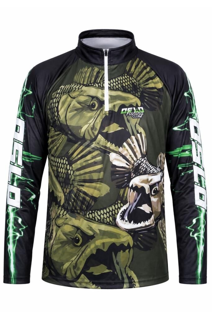 Oslo Performans Balıkçı T-Shirt Green Bear