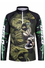 Oslo Performans Balıkçı T-Shirt Green Bear