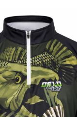 Oslo Performans Balıkçı T-Shirt Green Bear
