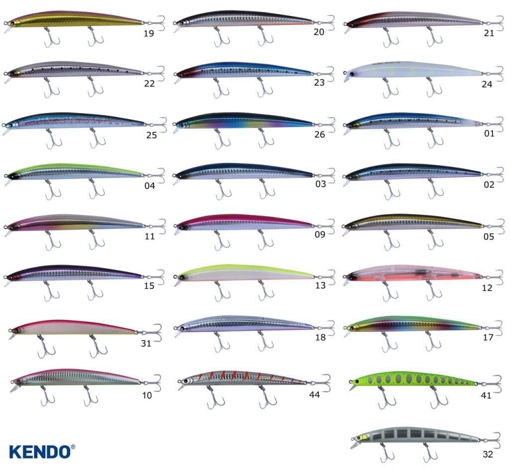 Kendo Seabass Minnow 17cm 26,8gr Floating Suni Yem