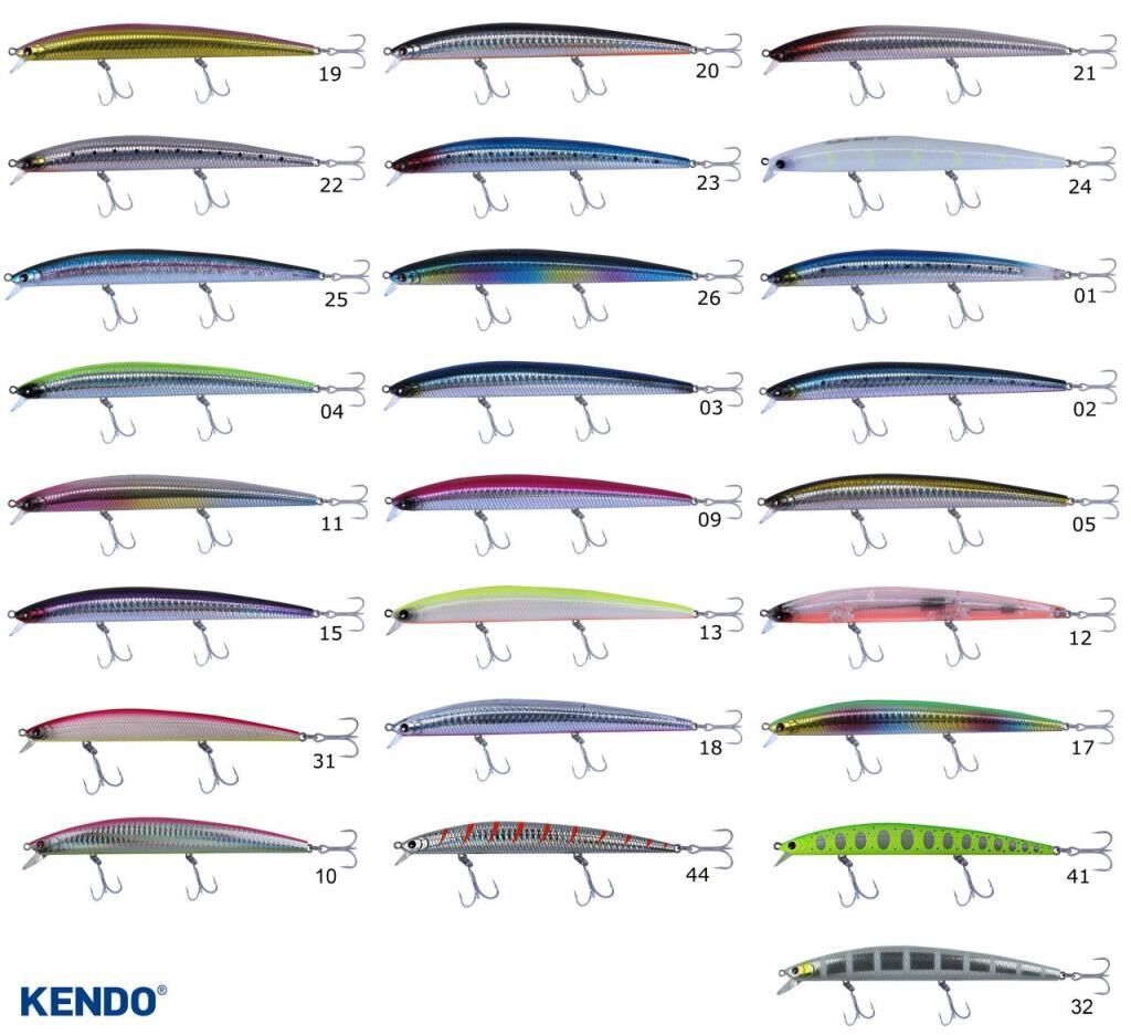 Kendo Seabass Minnow 17cm 26,8gr Floating Suni Yem