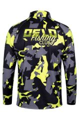 Oslo Performans Balıkçı T-Shirt Yellow Camo