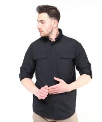 NORTH MOUNTAIN COMMANDER TACTICAL GÖMLEK SİYAH