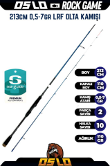 Oslo Rock Game 213cm 0,5-7 gr LRF Olta Kamışı