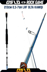 Oslo Rock Game 213cm 0,5-7 gr LRF Olta Kamışı