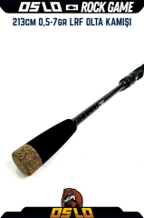 Oslo Rock Game 213cm 0,5-7 gr LRF Olta Kamışı