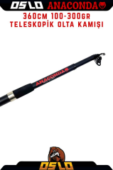 Oslo Anaconda 360cm 100-300gr Teleskopik Olta Kamışı