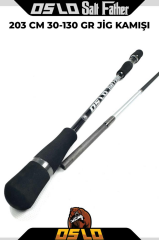Oslo Salt Father 203cm 30-130gr Jig Kamışı
