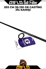 Oslo Salt Father 203cm 30-130gr Cast Jig Kamışı
