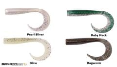 Savage Gear LB Sandeel Curltail 10cm 5gr 5 Adet Sahte Balık Yeni Seri