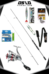 Okuma Wave Up 270cm 10-40gr Oslo Prime 3000 8 Örgü Spin Olta Seti