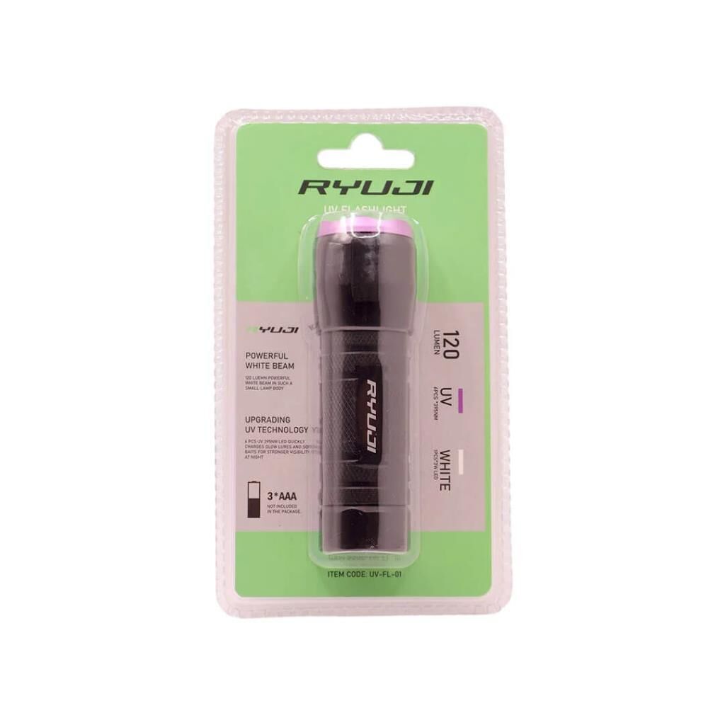Ryuji 120 Lumen Beyaz + UV El Feneri