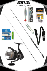 Okuma Wave Up 270cm 10-40gr Okuma Rv-40 8 Örgü Spin Olta Seti