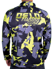 Oslo Performans Balıkçı T-Shirt Yellow Camo