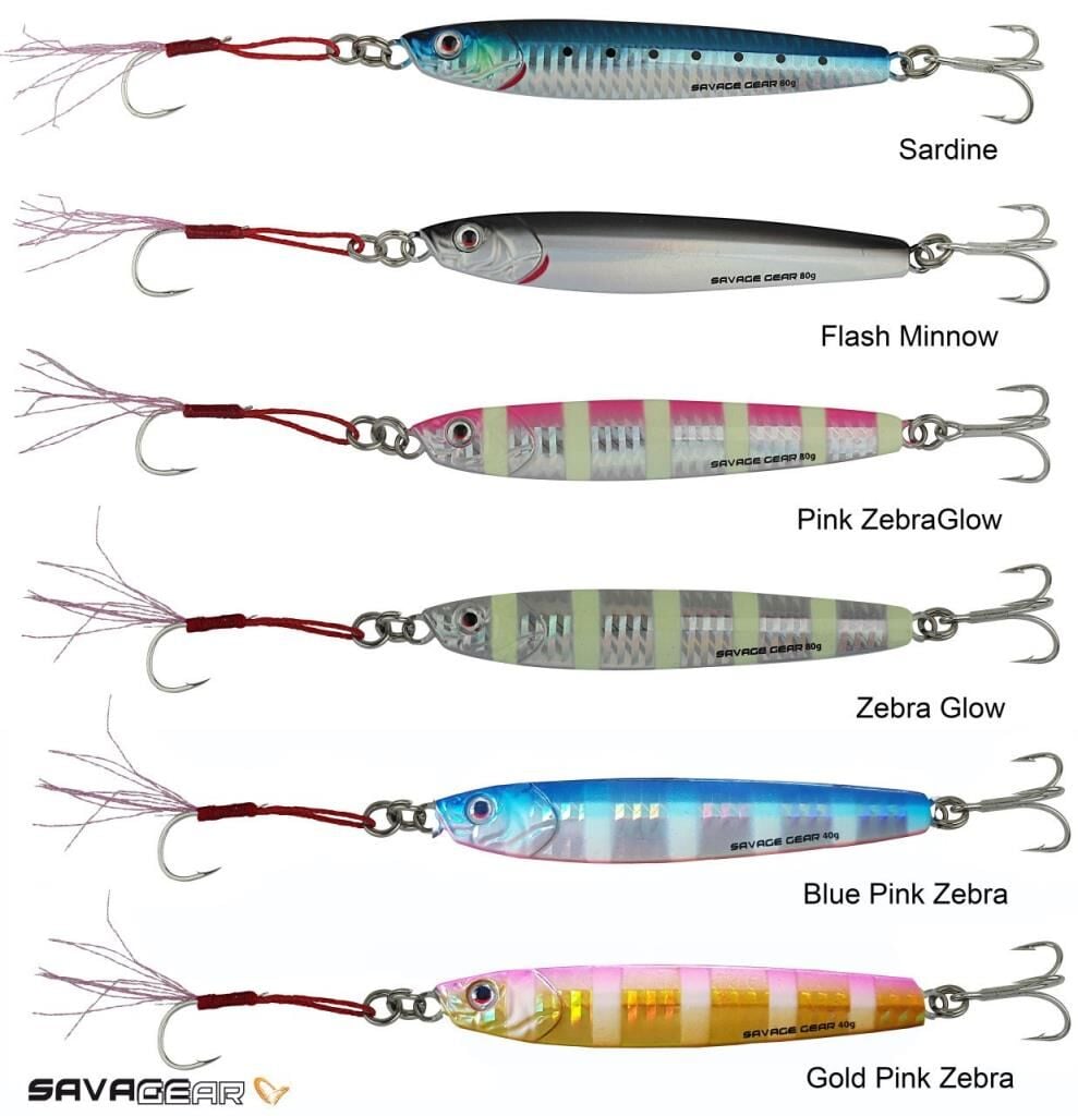 Savage gear 3D Slim Minnow 10 gr Jig Suni Yem