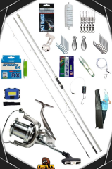Oslo Surf Max 10000 Daiwa Crosscast 420cm 100-225gr Profesyonel Surf Olta Seti