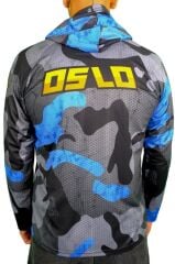 Oslo Performans Balıkçı T-Shirt Kapüşonlu Original Bear