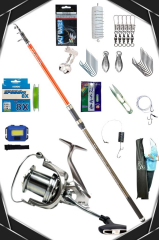 Oslo Surf Max 10000 Daiwa Shore Cast 420cm 200gr Profesyonel Surf Olta Seti