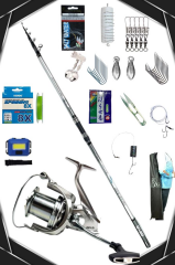 Oslo Surf Max 10000 Oslo Crome Surf 420cm 70-250gr Profesyonel Surf Olta Seti