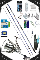 Oslo Surf Max 10000 Ryuji Bosphorus 420cm 250gr Profesyonel Surf Olta Seti