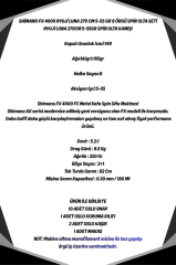 Shimano Fx 4000 Ryuji Luna 270 cm 5-55 gr 8 Örgü Spin Olta Seti