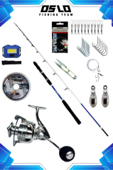 Oslo Shark 6000 Oslo Viking 180cm 30-180gr Tekne Olta Seti