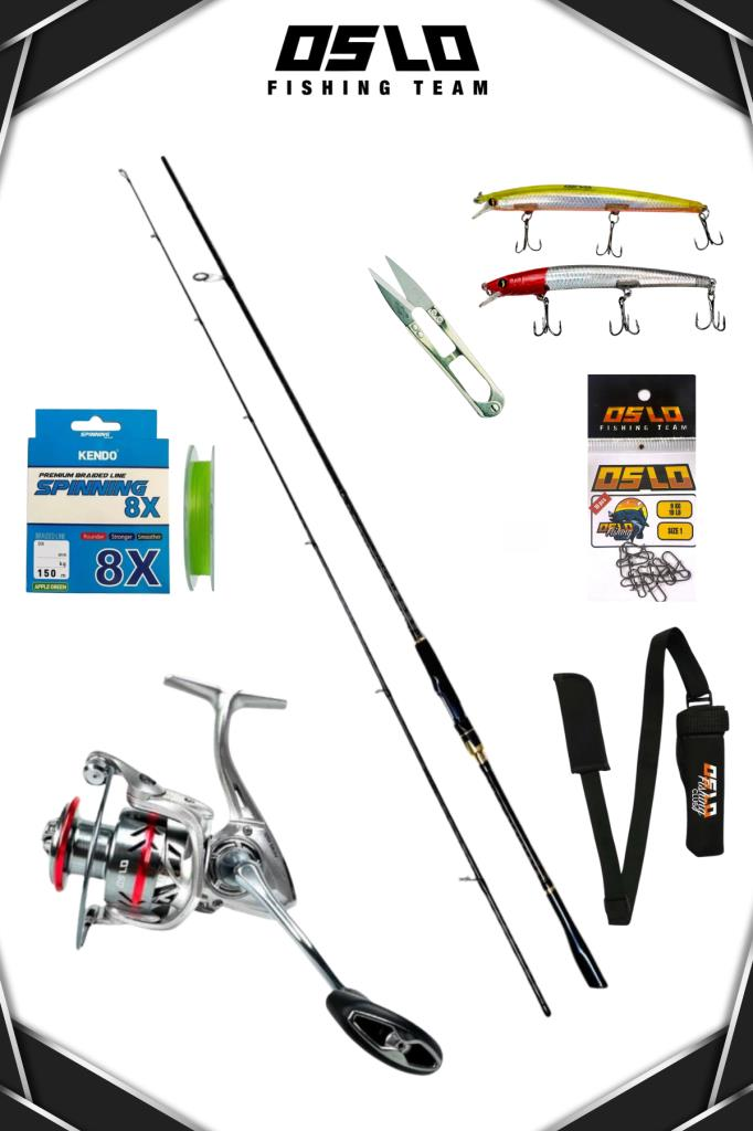 Oslo Zen Pro 274cm 8-42gr Oslo Prime 4000 Spin Olta Seti