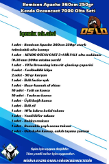 Remixon Apache 360cm 250gr Kendo Oceancast 7000 Olta Seti