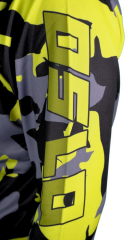 Oslo Performans Balıkçı T-Shirt Kapüşonlu Yellow Camo