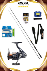 Shimano Nasci FD 3000 Daiwa New Legalis 270cm 10-35gr Spin Olta Seti