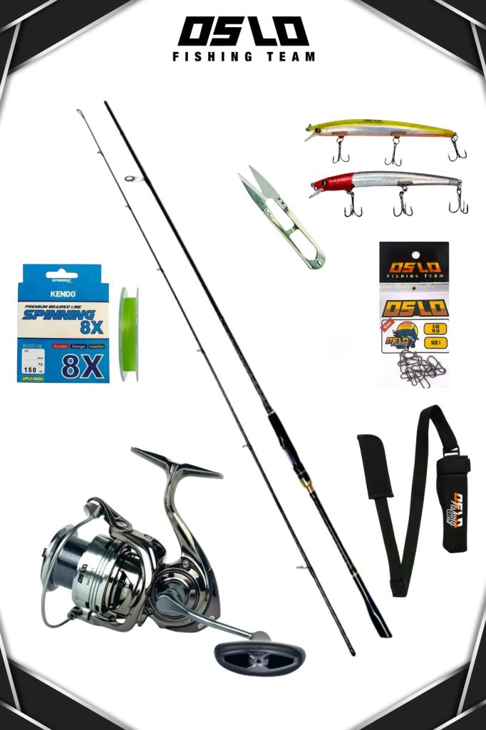 Oslo Zen Pro 244cm 6-32gr Oslo Next 4000 Spin Olta Seti