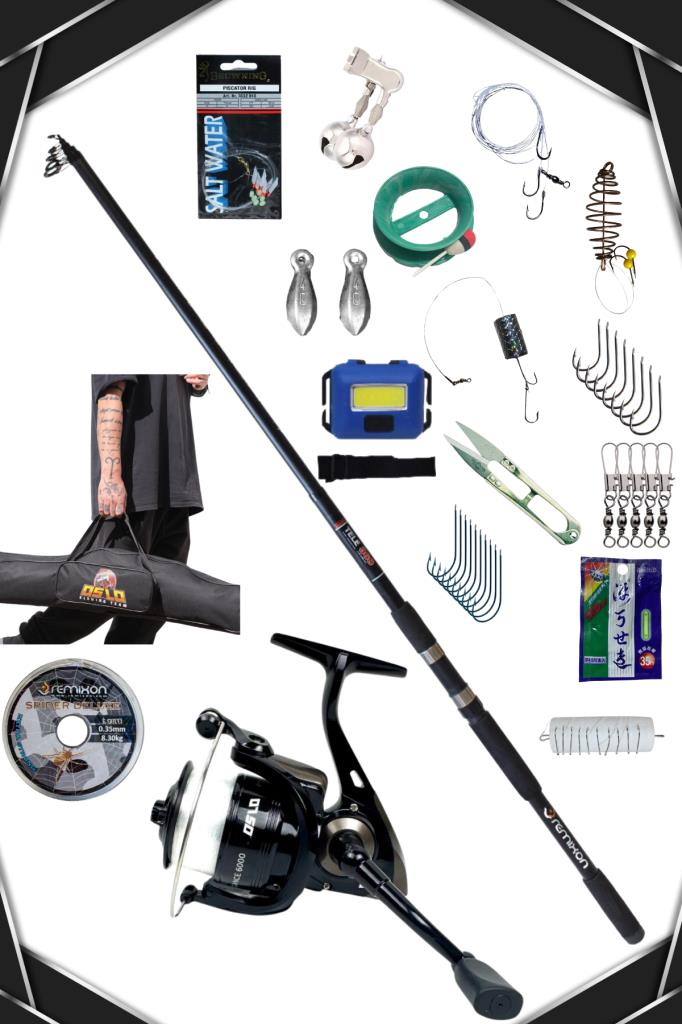 Oslo Elegance 6000 Remixon Apache 360cm 250gr Göl ve Deniz Olta Seti