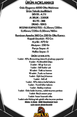 Oslo Elegance 6000 Remixon Apache 360cm 250gr Göl ve Deniz Olta Seti