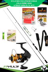 Ryuji İnfinty 258cm 1-20gr Shimano FX 2500 8 Örgü LRF Olta Seti