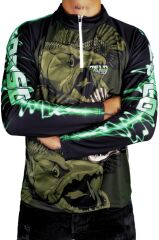 Oslo Performans Balıkçı T-Shirt Green Bear