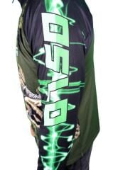 Oslo Performans Balıkçı T-Shirt Green Bear