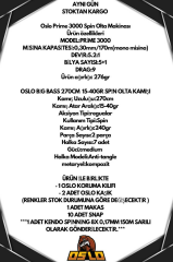 Oslo Prime 3000 Oslo Big Bass 270cm 15-40gr 8 Örgü Spin Olta Seti