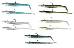 Savage Gear Sandeel and Slug 10cm 10g 03-Blue Silver 4+2 pcs