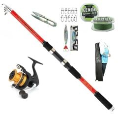 Daiwa Sweepfire 300cm 20-60 gr Fx 4000 Tele Spin Olta Takımı Seti